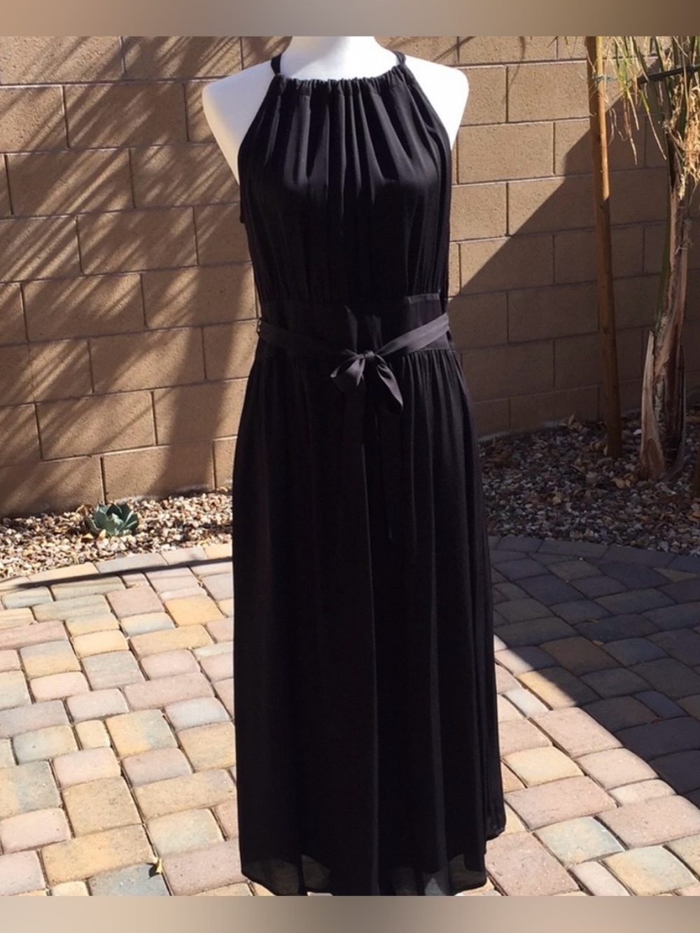 Tommy Bahama Black Maxi Dress, Size 8